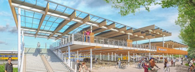 fietsenstalling station Dordrecht
