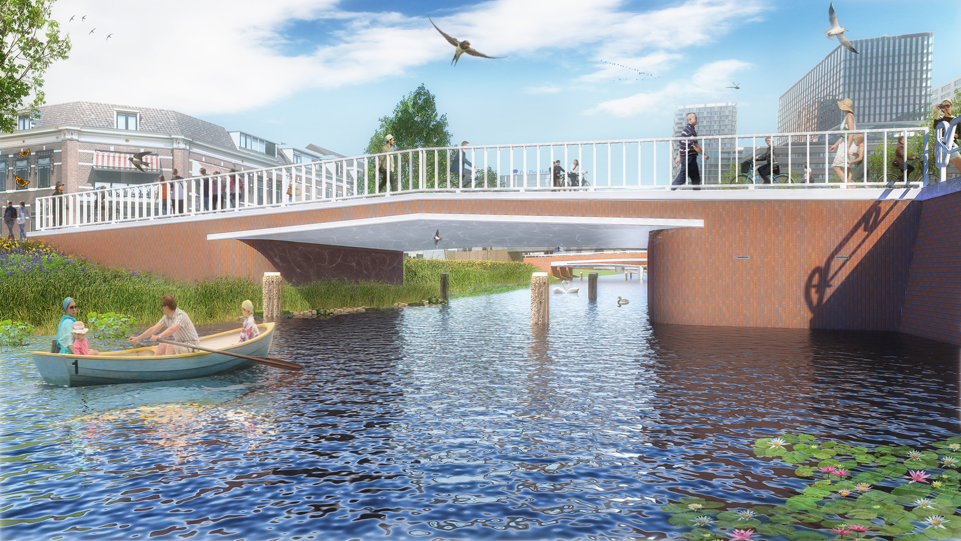 Kanonstraatbrug en Dambrug in Utrecht